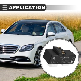 Motoforti Electric Cooling Fan Control Module Relay Radiator Unit, for Volkswagen Beetle 2000-2010, Plastic Metal, No.1J0919506K/902-419, Black White