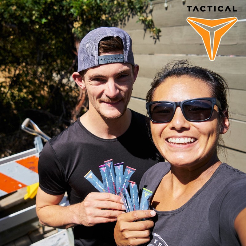 Fluid Tactical Fluid Tactical - Electrolyte Powder Packets, Accelerate Re-Hydration,
