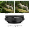 M42 to M42 Adjustable Focusing Helicoid Lens Adapter Macro Tube