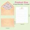 KSIWRE Stationary Paper and Envelopes Set, 24 PCS Writing Stationery