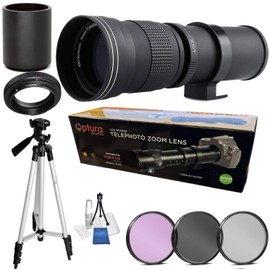 420-1600mm Aperture F/8-16 MF HD Manual Telephoto Zoom Lens for Pentax K-1, K-S2, K-S1, K-500, K-70,K-30, K5 IIs, K-7, K-5, K-3 II, K-2, K-X