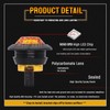 MADCATZ (Pack of 20) 3/4 Inch Small Round Amber 3