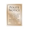 Essential Bar Licensing Pack - Gold Signs (5 Pcs, 25ml)