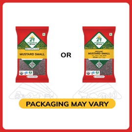 24 Mantra Organic, Certified Organic Mustard Seeds, 7 Ounce Pack, High Purity, Fresh, Pesticide and Chemical Free