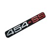 2Pack 454 SS Door Emblem 3D Badge Sticker Grille Nameplate
