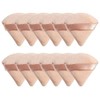 12 Piezas Esponjas Maquillaje Triangular para Polvo, Borlas para Maquillaje