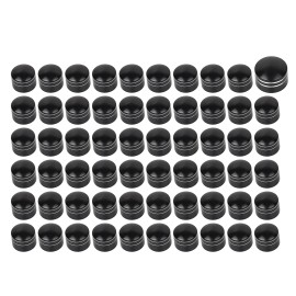Unbranded Black Cut Engine Bolt Cover Caps For Harley Low Rider FXRS Dyna Wide Glide FXDWG