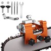 Chainsaw Sharpener, Chainsaw Chain Sharpening Jig Kit Hand Cranked Chainsaw