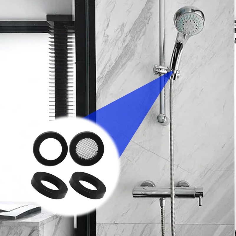 Shower Head Seal Leak-Proof Rubber Washers, Pack of 14 Sealing