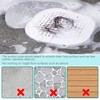 Shower Drain Hair Catcher, Hair Drain Catcher with Suction Cups