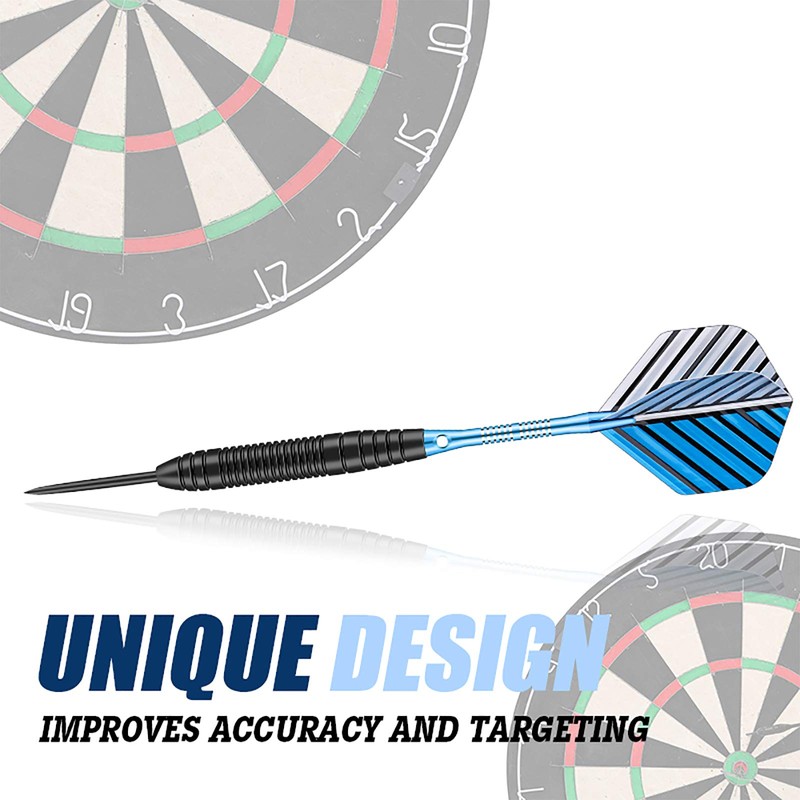 sanfeng Professional 3 Pack 22 Grams Steel Tip Darts Set