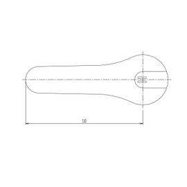 LIXIL INAX Faucet Lever Handle A-7181