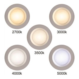 Commercial Electric 6 in. White Integrated LED Recessed Downlight with Nightlight Trim