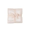 Barefoot Dreams® CozyChic® Satin Trim Receiving Blanket, Pink, 30"x40"