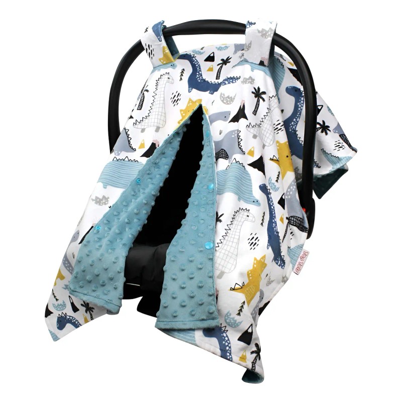 Funda Para Asiento De Coche De Bebé - Dinosaur Jungle