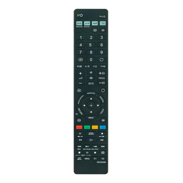 AULCMEET RM-ED006 New Replacement Remote Control fit for Sony Bravia