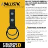 Hero's Pride Flashlight Ring Holder, Nylon Flashlight Holster for Duty