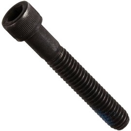 Socket Head Cap Screw, 10-24 x 1 3/4", Alloy Steel, Black Oxide, Hex Socket (Quantity: 100) Coarse Thread, #10 Hexagonal Allen Bolt, Length: 1 3/4 inch, Partial Thread