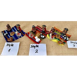 Tiny Mexican Nativity Scene.