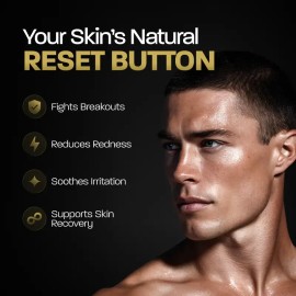 BASED Skin Revival Spray – 100% Pure Hypochlorous Acid Facial Cleanser for Breakouts, Reduces Redness & Soothes Irritation