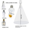 Outdoor Waterproof Motion Sensor Light Socket - Angled Screw-in Adapter