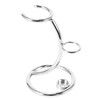 Haskoss Universal Shaving Brush Stand Simple Metal Safe Razor and