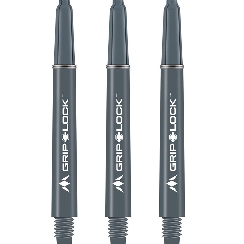Mission Darts S1090 GripLock Durable Nylon Shafts, Short Dart Stems,