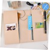 Ciieeo Notebook Cover Handmade Pu Leather Journal Protective Cover Slots