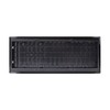 Decor Grates AJH412-BLK Oriental Floor Index 4 x 12 Inches
