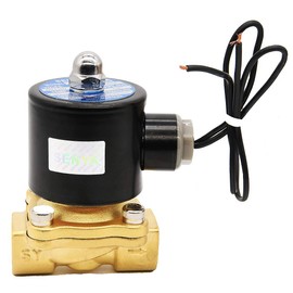 1/2" Brass Electric Solenoid Valve,110v Ac Brass Electric Solenoid Valve for Water Air Gas Fuel Oil