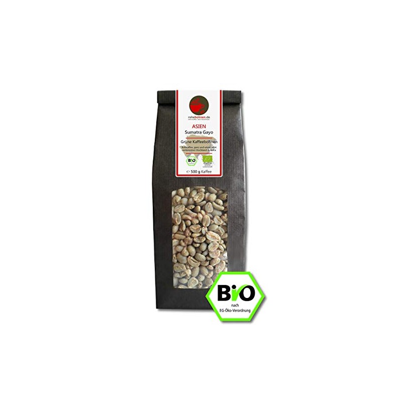 Organic Green Coffee Beans Sumatra Gayo (Highland raw Coffee Beans