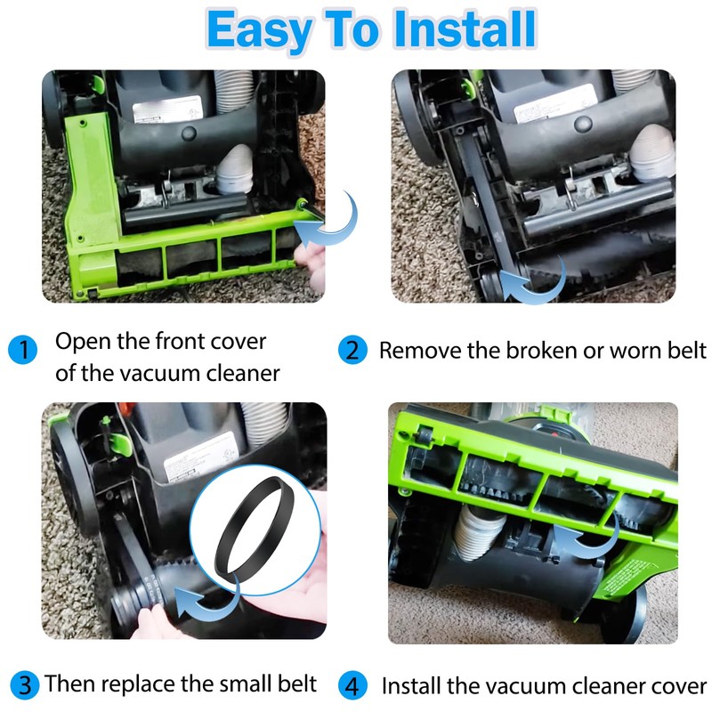 Vacuum Belts Replacement for Bissell CleanView Swivel Rewind Pet Reach
