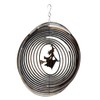 3D Wind Chime Stainless Steel with Witch Motif for Hanging