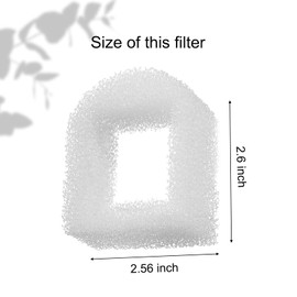 Cat Water Fountain Foam Filters, Compatible with Multiple Pet Fountain Dispenser Sponge Filters (8 Pcs)