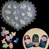 White DIY 3D Silicone Nail Art Decortive Design Mold Nail