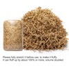 Mefleet Mefleet 1/2 LB Crinkle Cut Paper Shred Filler 8 oz Brown Crinkle Shredded Paper for Gift Box - Gift Basket Bag Filler - Grass Cushion Stuffing for Easter, Mother's day, Birthday Packaging Wrapping