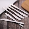 Utiao Set of 12 Stainless Steel Dinner Knives, Kitchen Table
