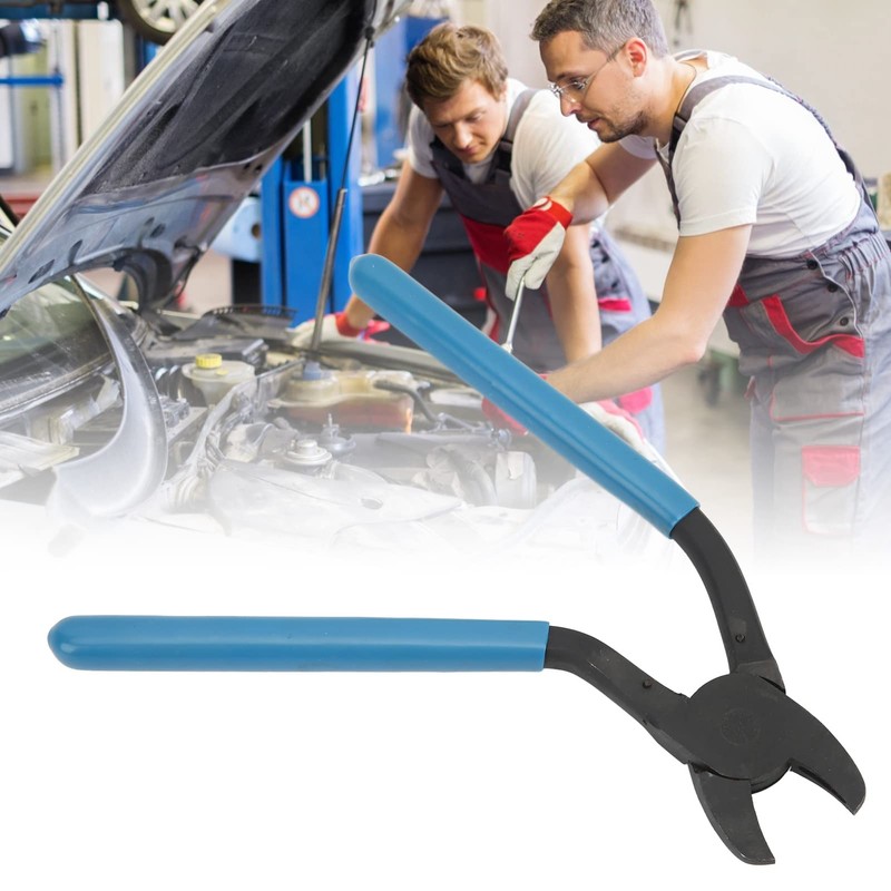 Closing Spring Ring Pliers, Metal Angled Ring Pliers Bent Head
