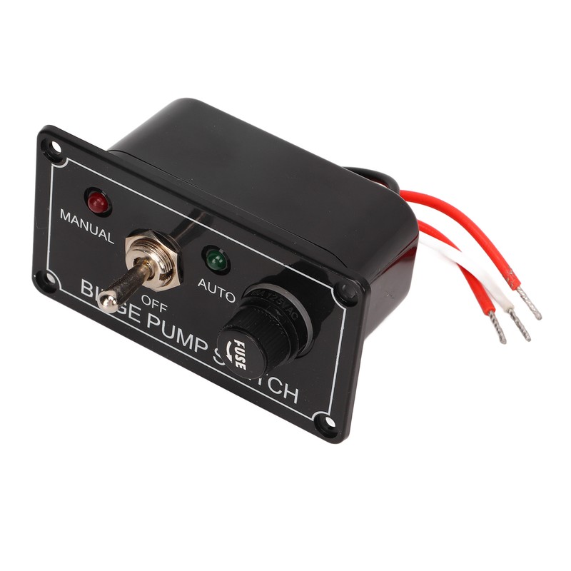 3 Way Bilge Pump Switch Rocker Toggle Switch Panel Marine