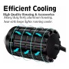 4pcs Faros Auxiliares Luces Led Para Motos Auto Doble Color