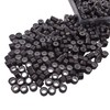 Aouuhe 500 Pcs Micro Link Rings Beads for Hair Extensions