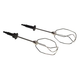 Whisk Compatible with/Replacement Part for Bosch Siemens 00659778 Mixing Hook Grey for MFQ... MQ... Hand Mixer