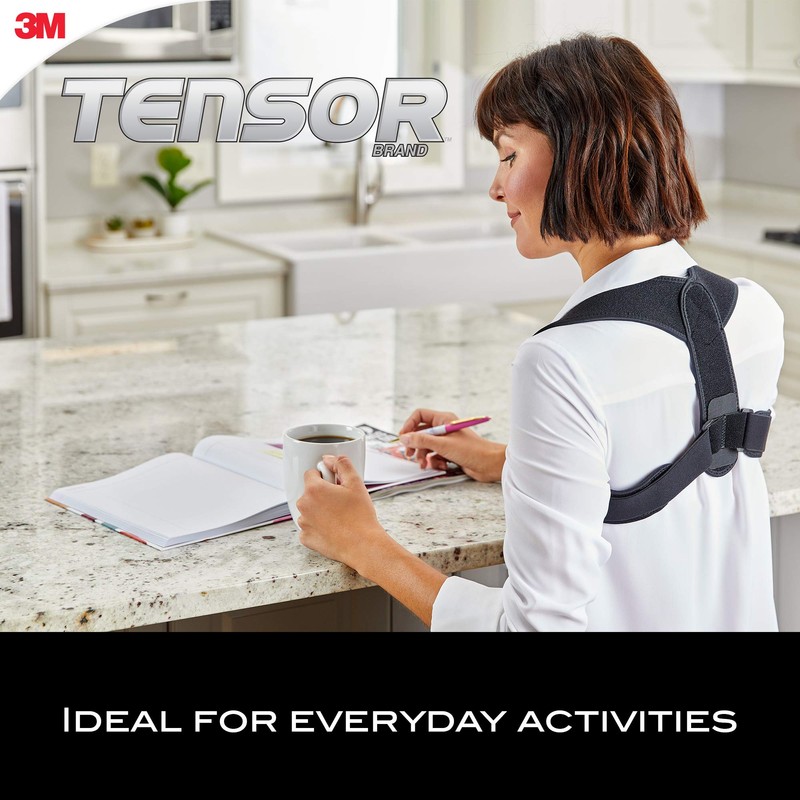 Tensor Posture Corrector, Adjustable Back Support, for Women and Men,