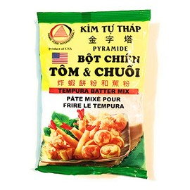Pyramide Tempura Batter Mix 12 Oz(3 Pack)炸蝦餅粉和蕉粉