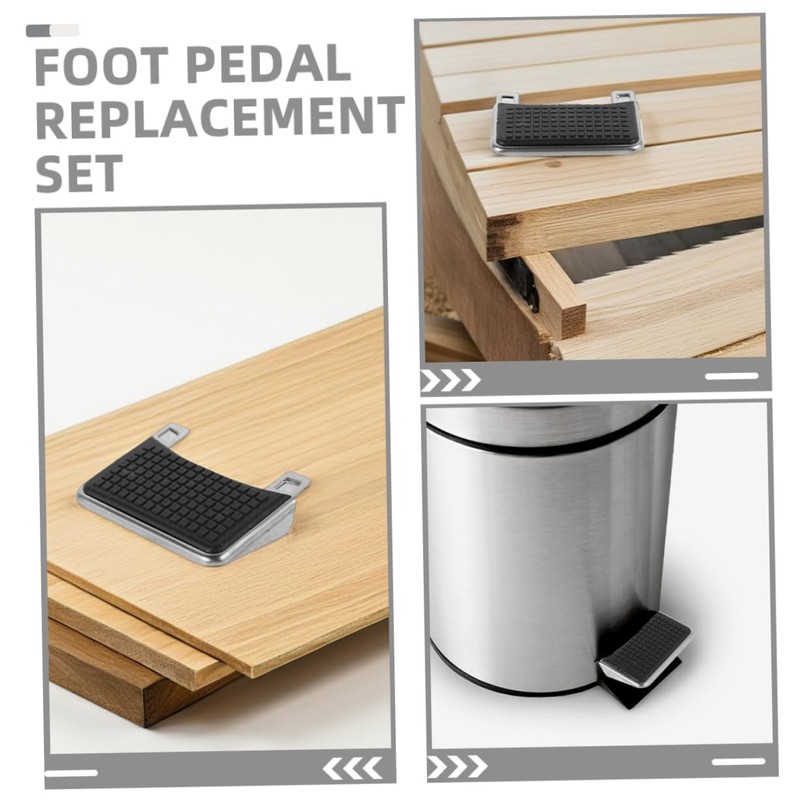 OHPHCALL 4 Pack Plastic Foot Pedal for Garbage Bin Step