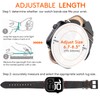 HEMSUT Soft Thin Horween Leather Band for iWatch 42/44/45/38/40/41/49mm, Military