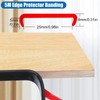 U-Shape Edge Banding, 16.4ft Self Adhesive Veneer Edging Trim TPE