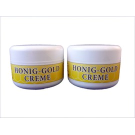 Honey Gold Cream 100 ml - For Face, Hands and Body Pack of 2