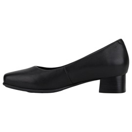Hush Puppies Women's The Low Square Court Shoe, Black, UK 7.5/US 10