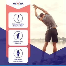 Spine and Disc: Osteo Bone Strength and Density Supplement with Calcium, Phosphorus,Vitamin D, Glucosamine, Chondroitin, MSM, Turmeric - Improves Bone Density, Joint Mobility, and Back Neck Discomfort